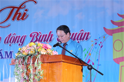 Khai mạc và diễn ra Vòng Sơ khảo Hội thi “Tiếng hát công nhân lao động Bình Thuận”